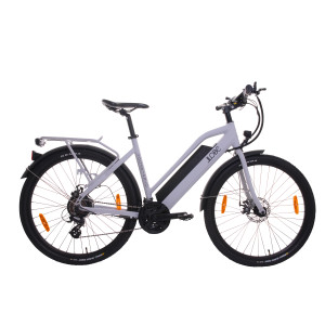 E-Bike 27,5 "Alu Urban/Trekking Bike Voga Bianco 48V...