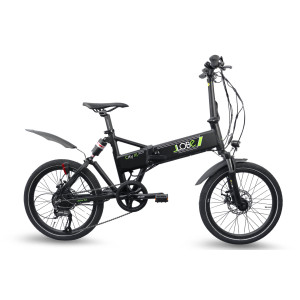 Falt-E-Bike 20&quot; City III black 36V / 10,4Ah