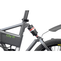 E-Bike 20" foldable Bike City III grey