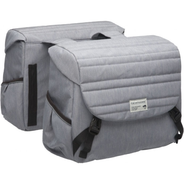 Doppelpacktasche New Looxs Mondi Joy Double - Quilted Grey - 38Ltr