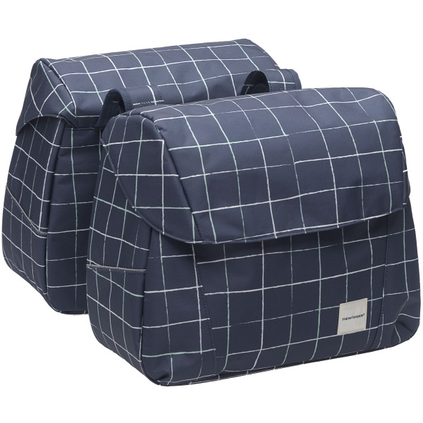 Doppelpacktasche New Looxs Joli Double - 37 ltr. - check blue