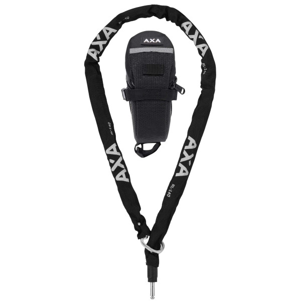 Einsteckkette mit Tasche AXA RLC 140cm - Schwarz