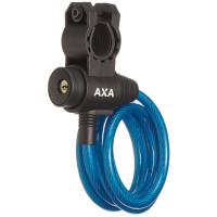Spiralkabelschloss AXA Zipp 120cm x 8mm - blau
