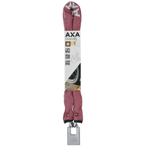 Kettenschloss AXA Clinch+ 85cm / 6mm - Rosa