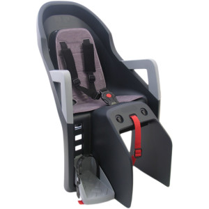 POLISPORT Kindersitz Guppy Maxi - schwarz/weiß (CFS) (hinten)