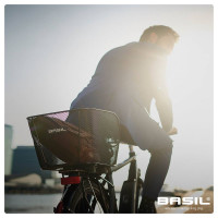 Fahrradkorb Basil Icon M - schwarz