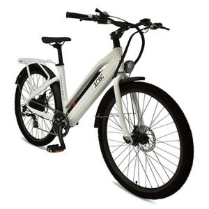 E-Bike 27,5 "Alu Urban/Trekking Bike Voga Bianco 10,4Ah