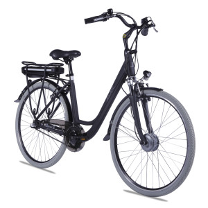 E-Bike 28" Alu City Bike Metropolitan JOY black...