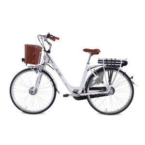 City-E-Bike 28" White Motion 3.0 36V / 15,6Ah (562Wh)