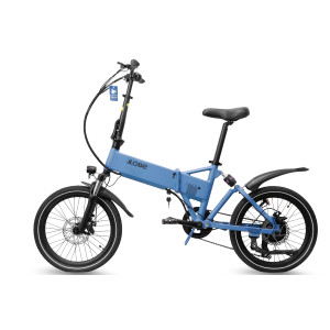 Falt-E-Bike 20" City III blau 36V / 10,4Ah (374,4Wh)
