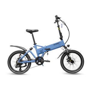 Falt-E-Bike 20" City III blau 36V / 10,4Ah